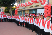 بالصور: مدرسة الزهراء الابتدائية في يافا تحتفل بتخريج طلابها ضمن الفوج الـ12 